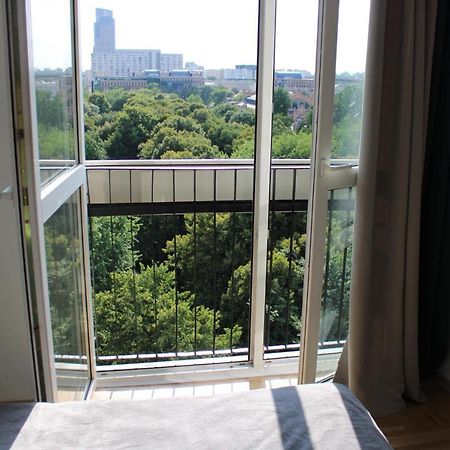 Strict Center Warsaw Comfortable Apartment, 10Th-Floor With Beautiful View On The Park And Skyscrapers, Free Wifi, Self Check-In/Out Экстерьер фото