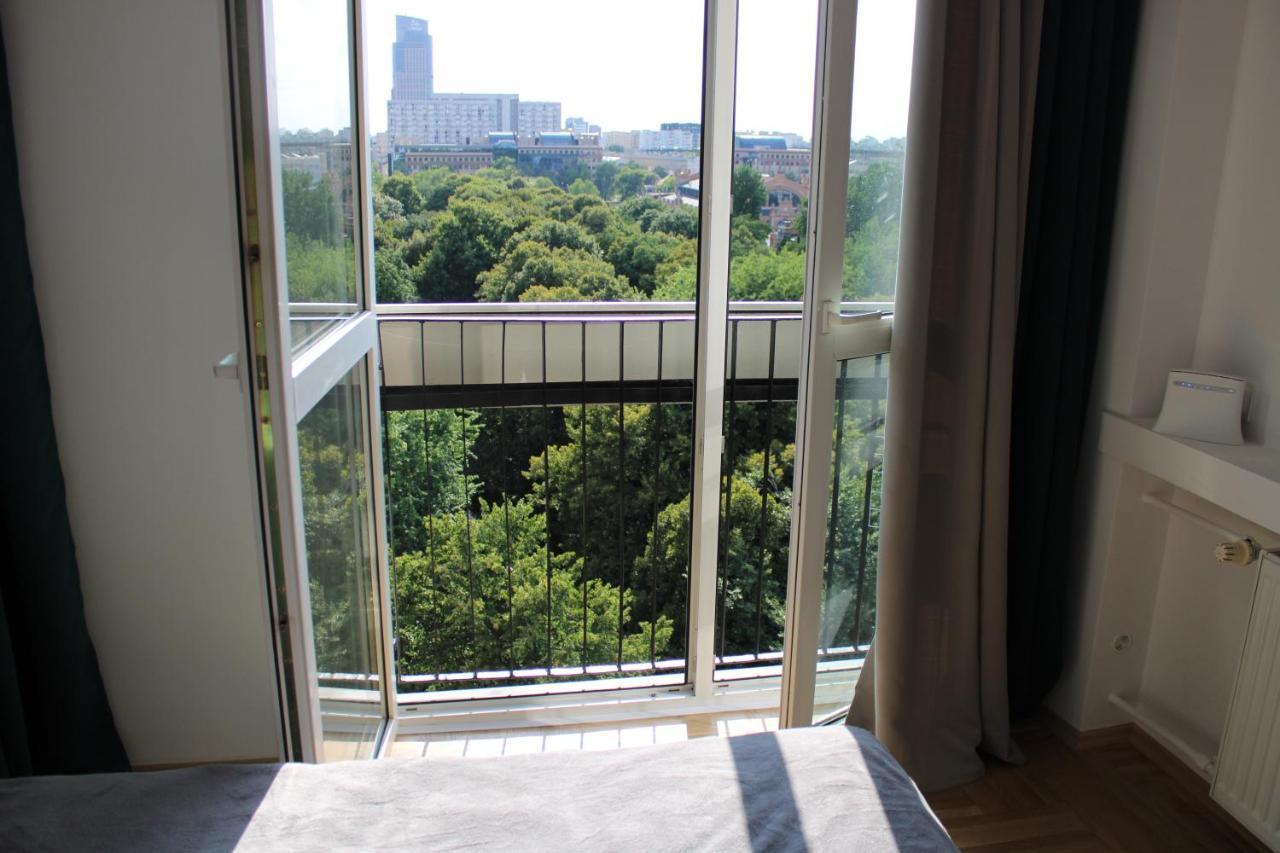 Strict Center Warsaw Comfortable Apartment, 10Th-Floor With Beautiful View On The Park And Skyscrapers, Free Wifi, Self Check-In/Out Экстерьер фото